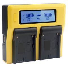 PATONA For Sony FZ100 Ekranlı 2'li Şarz