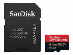 Sandisk 64GB Extreme PRO microSDXC UHS-I U3 4K 200MB/s
