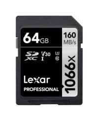 Lexar 64GB Professıonal SDXC UHS-I U3 C10 V30 4 1066x