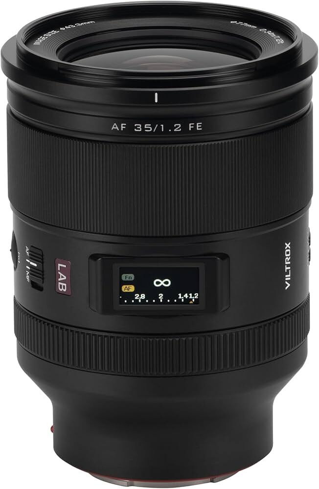VILTROX AF 35mm F1.2 LAB FE LENS ( SONY-E )