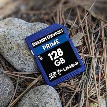 Delkin Devices 128GB Prime UHS-II SDXC V60 Hafıza Kartı