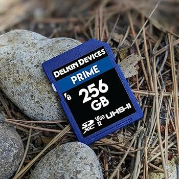 Delkin Devices 256GB Prime UHS-II SDXC V60 Hafıza Kartı