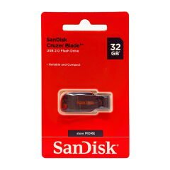 SanDisk 32GB Cruzer Blade USB 2.0 Flash Drive