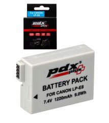 PDX LP-E8 Canon Fotoğraf Makina Bataryası