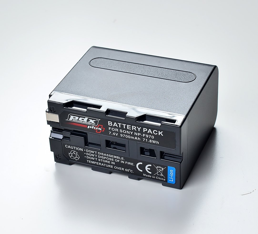 PDX FOR Sony NP-F970 Batarya