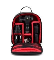 Canon Laptop Gözlü Kamera Çantası (PDX, 15'', Kırmızı)