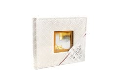 BF 13x18 100LÜ DERİ ALBÜM BEYAZ