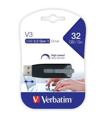 Verbatim 32GB/GO V3 Drive USB 3.2 Gen 1
