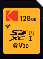KODAK SDXC UHS-I U3 V30 A1 Pro