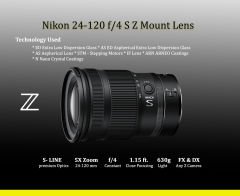 Nikon NIKKOR Z 24-120MM f/4 S