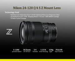 Nikon NIKKOR Z 24-120MM f/4 S