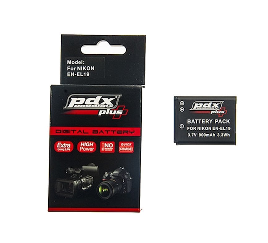 PDX FOR Nikon EN-EL19 Batarya