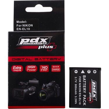 PDX FOR Nikon EN-EL10 Batarya