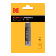 KODAK SD/microSD Card Reader 2-IN-1 C210
