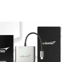 EXASCEND CF Express Type A / SD Express Card Reader