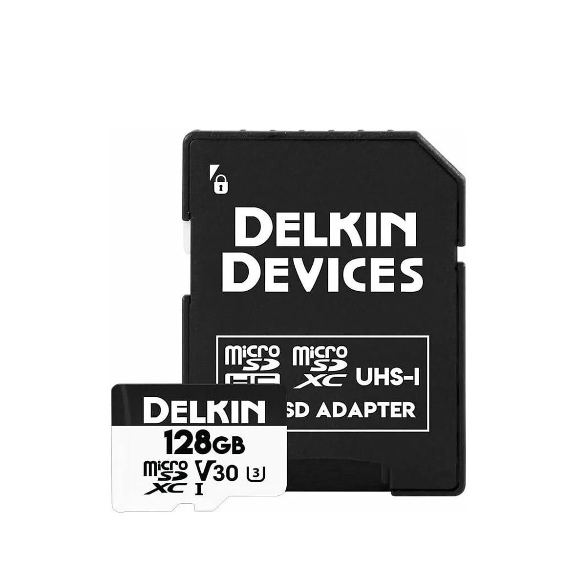 Delkin Devices 128GB Hyperspeed MicroSDXC UHS-I U3 V30