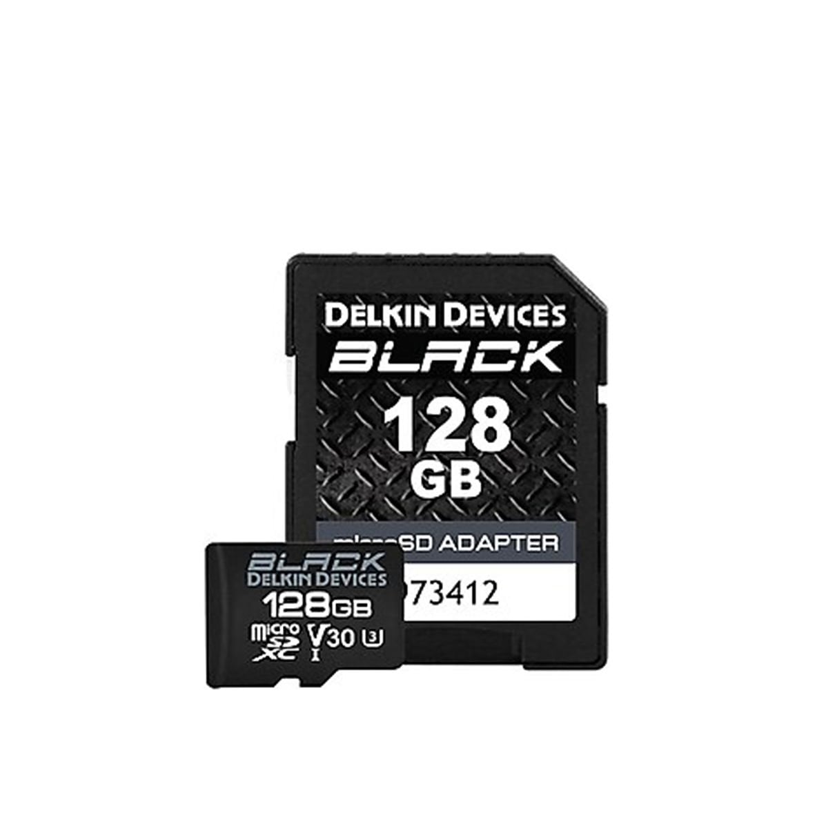 Delkin Devices 128GB UHS-I V30 Rugged BLACK microSD