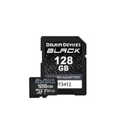Delkin Devices 128GB UHS-I V30 Rugged BLACK microSD