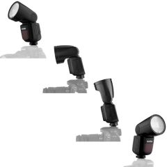 Godox V1 Canon Uyumlu Yuvarlak Kafa Flaş