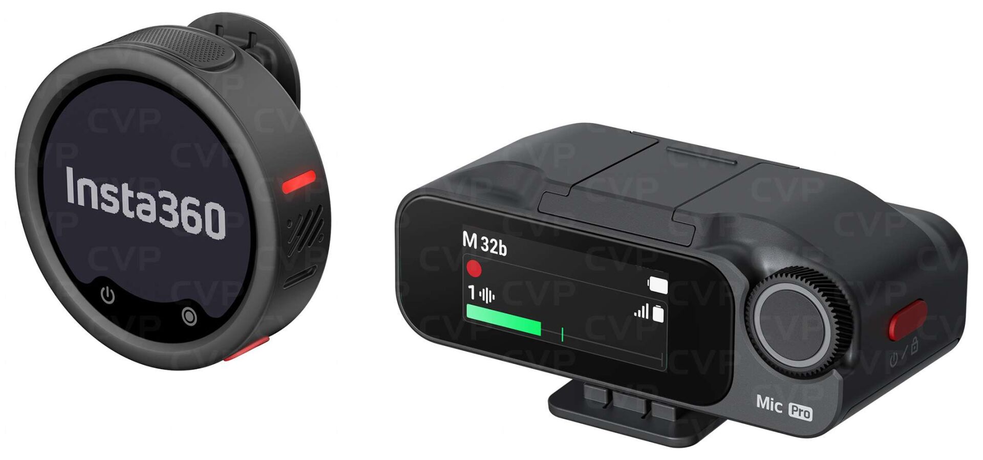 Insta360 Mic Pro Kablosuz Yaka Mikrofonu (1 TX + 1 RX)