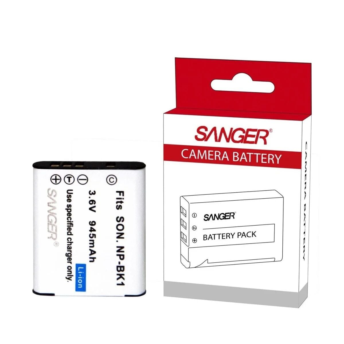 SANGER FOR Sony NP-BK1  Batarya