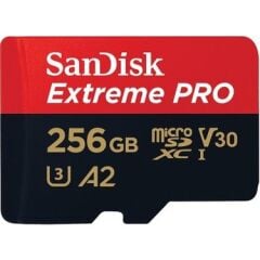 Sandisk Extreme PRO 256GB microSDXC UHS-I A2 U3 V30 4K
