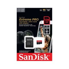 SanDisk Extreme PRO 128GB microSDXC UHS-I Hafıza Kartı