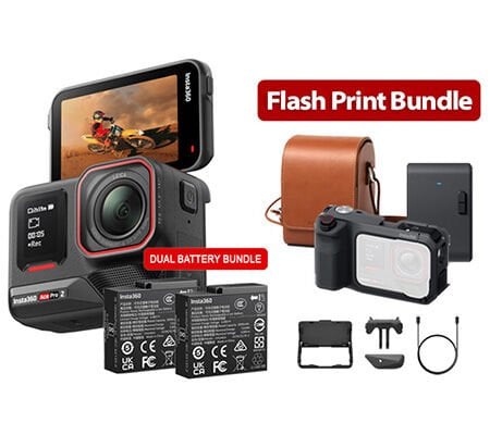Insta360 Ace Pro 2 Flash Print Bundle Aksiyon Kamera ve Cep Yazıcı Seti