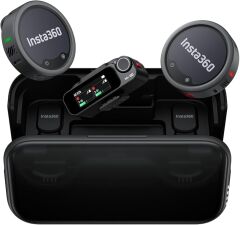 Insta360 Mic Pro Kablosuz Yaka Mikrofonu (2 TX + 1 RX)