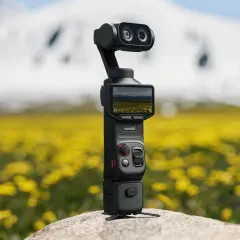 Insta360 Luna Series 1/4 inç Vidalı Tutma Kolu Siyah