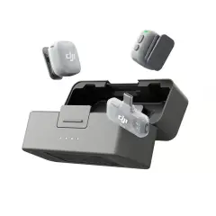 DJI Mic Mini 2 Kablosuz Yaka Mikrofonu (2 TX + 1 Mobil RX + Şarj Kutusu)