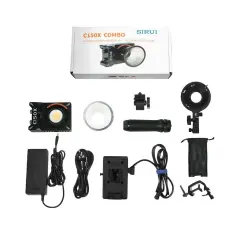 SIRUI C150X Combo Pocket Light Kit (150W Bi-Color LED Video Işığı)